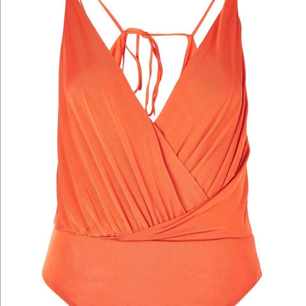 TopShop surplice bodysuit - Picture 3 of 5